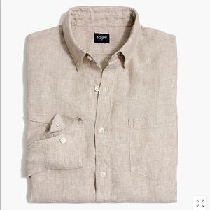 Slim linen shirt